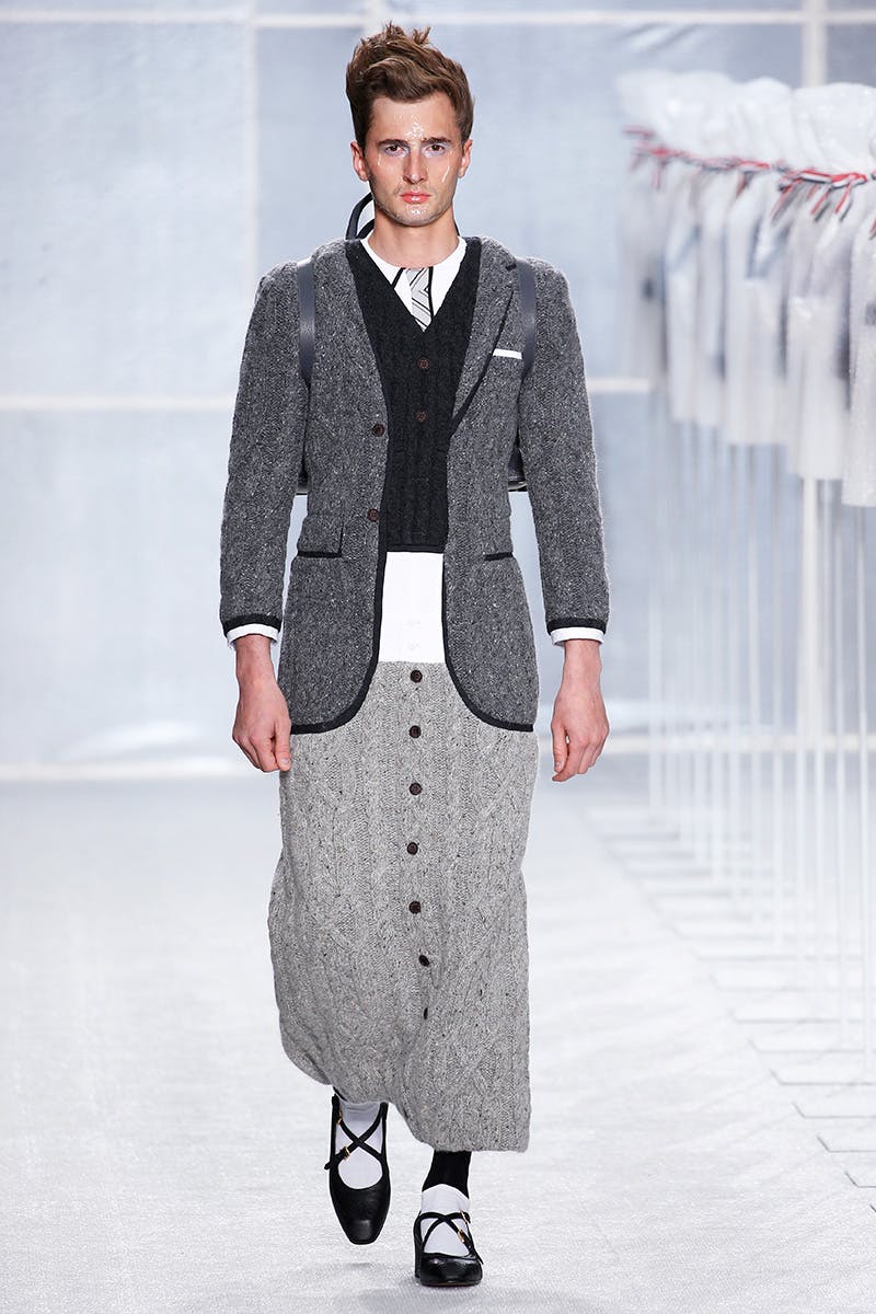 thom browne pfw fw19 runway