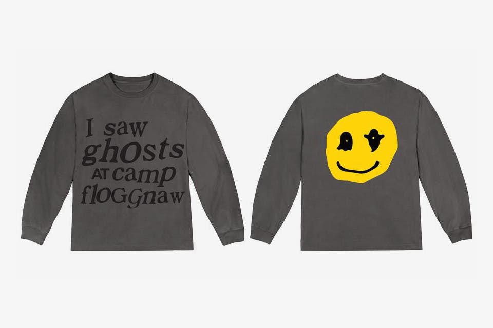 kids see ghosts camp=flog gnaw merch Camp Flog Gnaw Kanye Wesr kid cudi