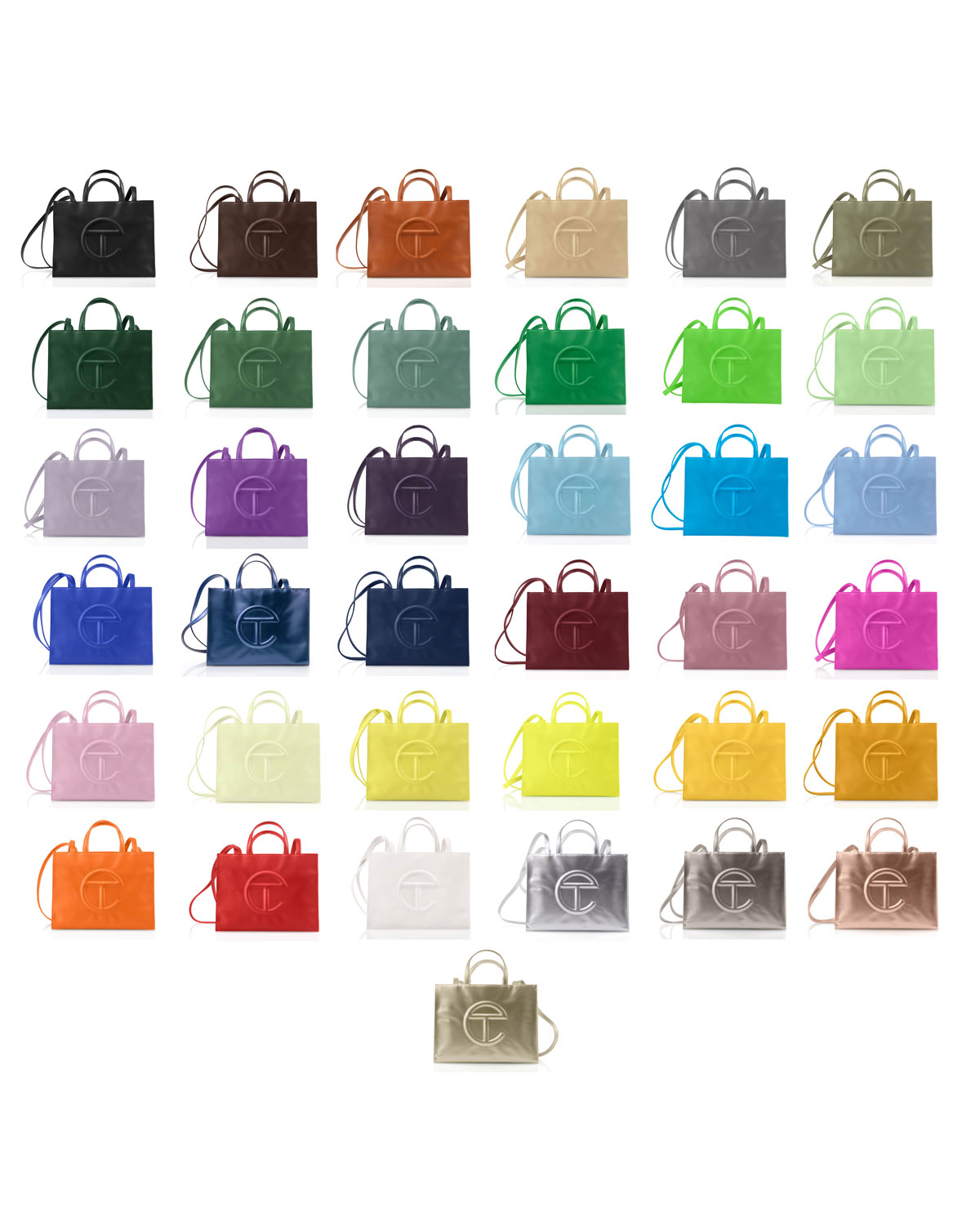 Dozens of New #Telfar Bags 👝available now in store🔥Sizes range
