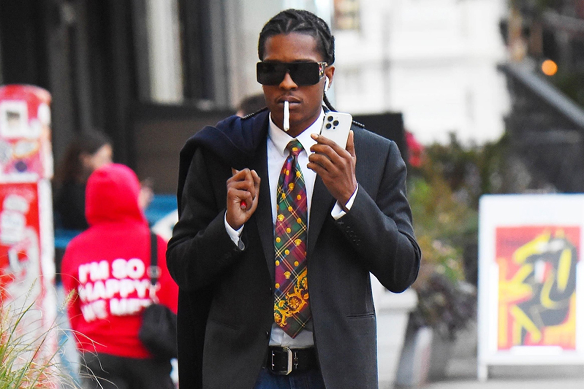A$AP Rocky on How to Wear the Man Bag