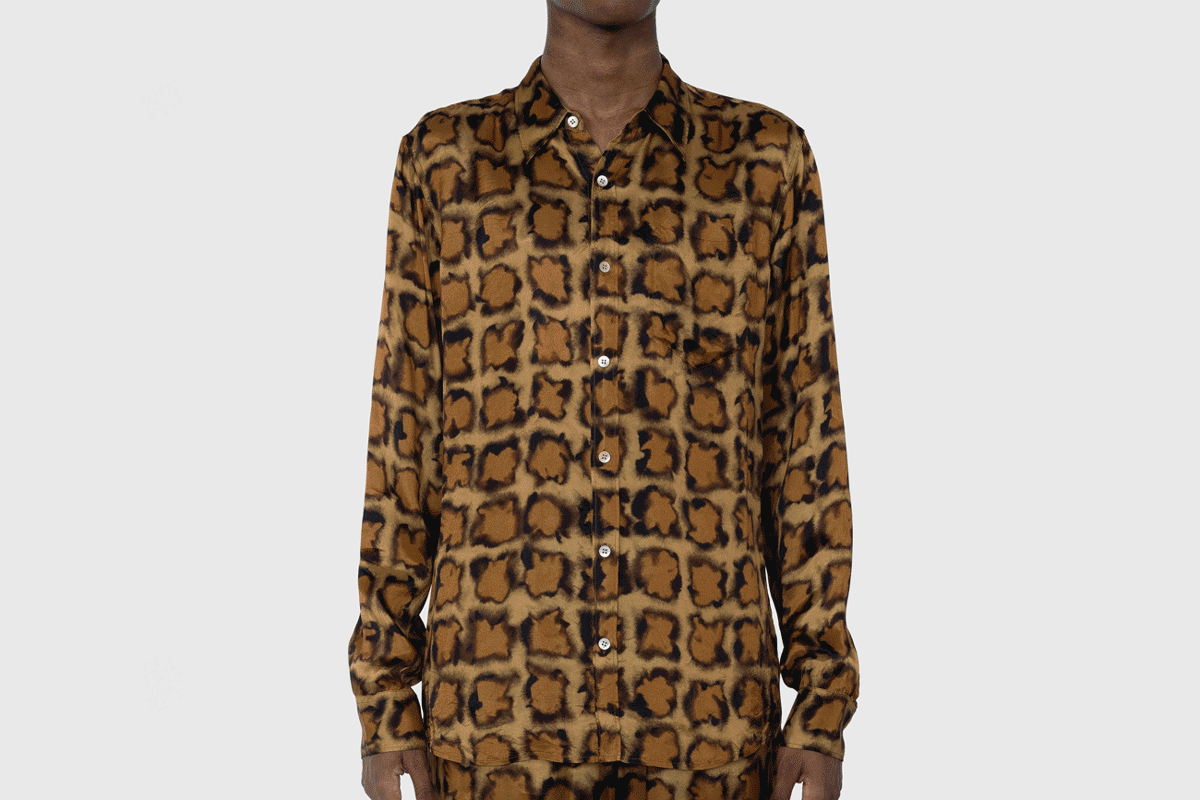 Louis Vuitton Printed Fil Coupe Overshirt