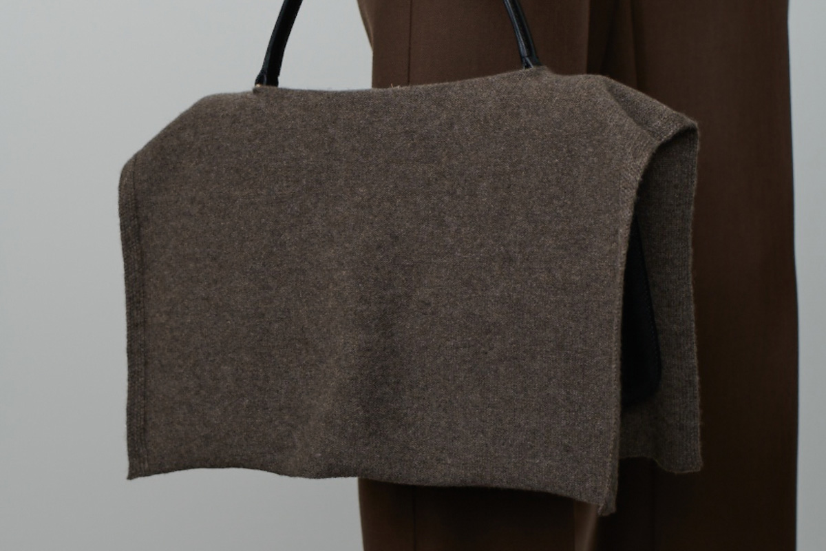 Natural Wool And Cashmere Tote Bag | PRADA