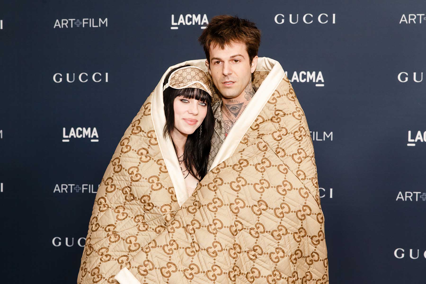 Billie Eilish & Jesse Rutherford Made it Official in Custom Gucci