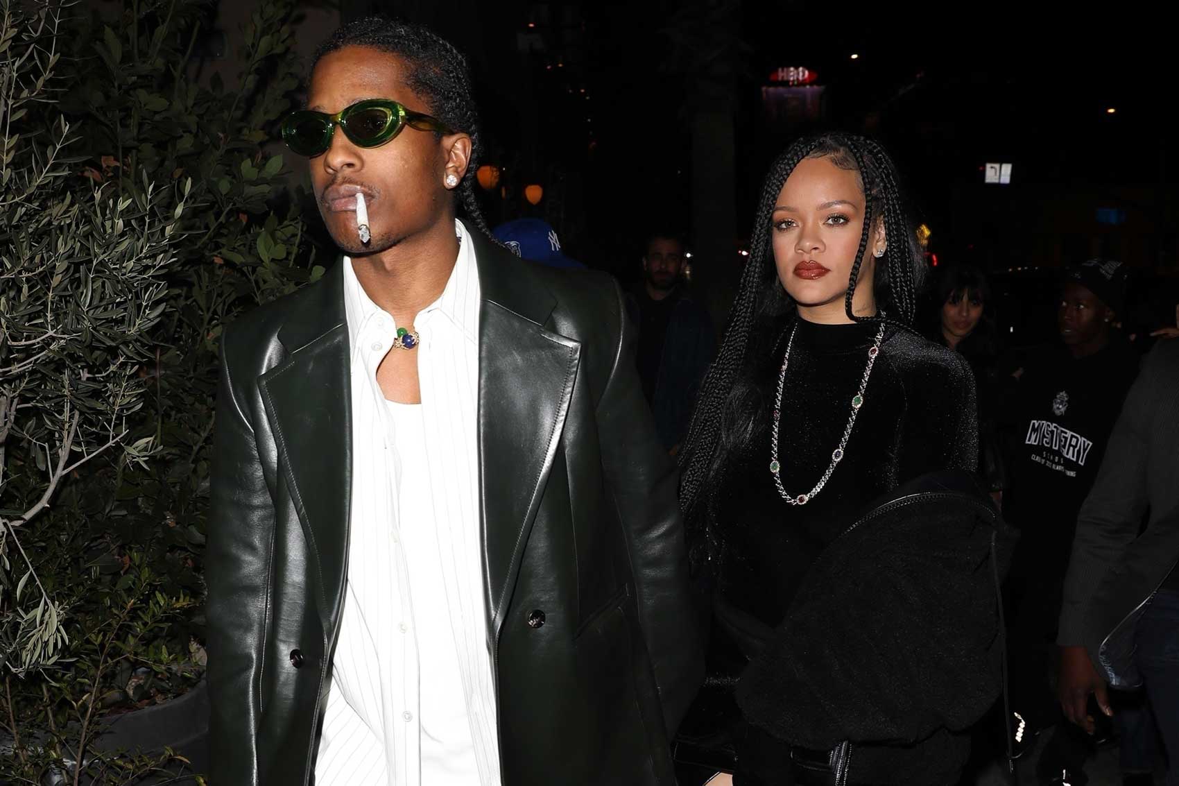 A$AP Rocky Nailed His Lunch Date Outfit With Rihanna in a Green Bottega  Veneta Vest