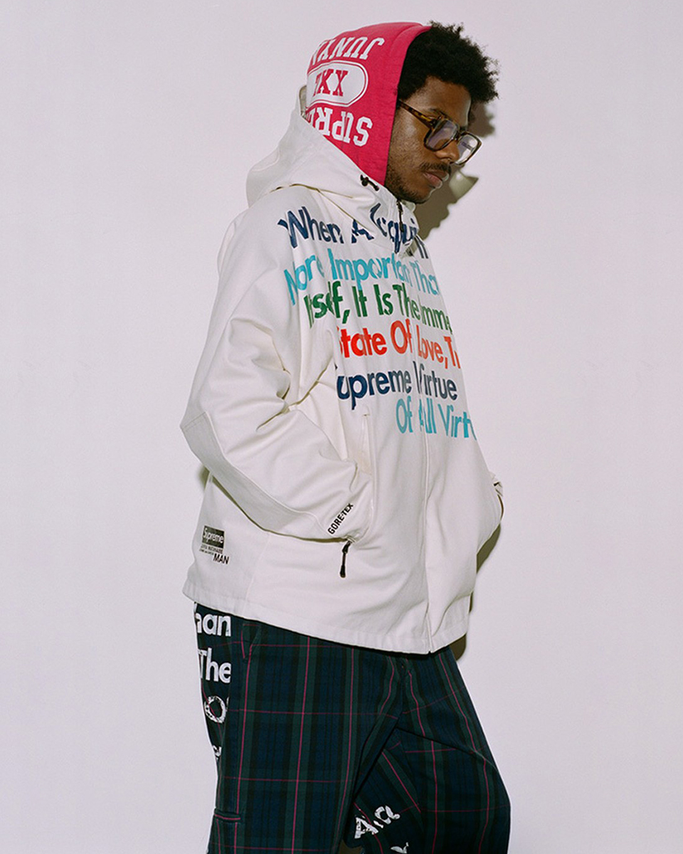 Junya Watanabe revisits his own archives for Supreme collaboration