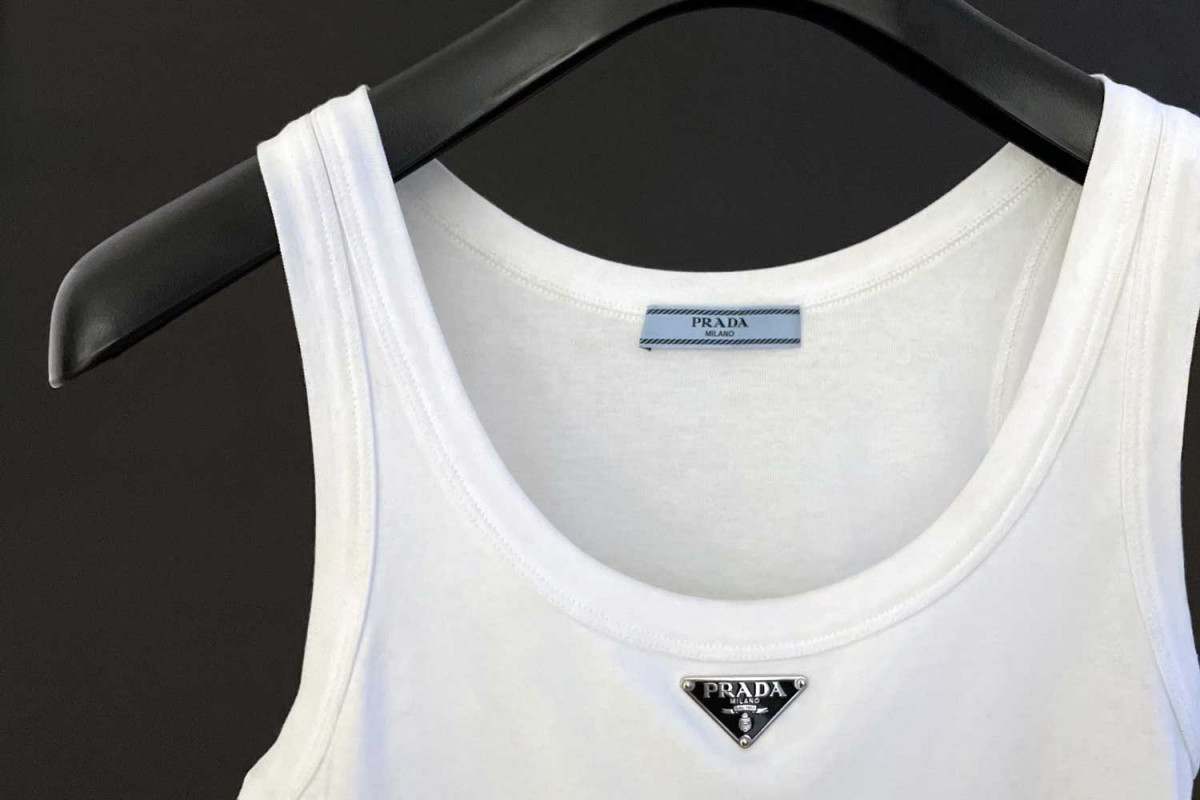Prada Launches Logo White Tank Top for $1,000 USD