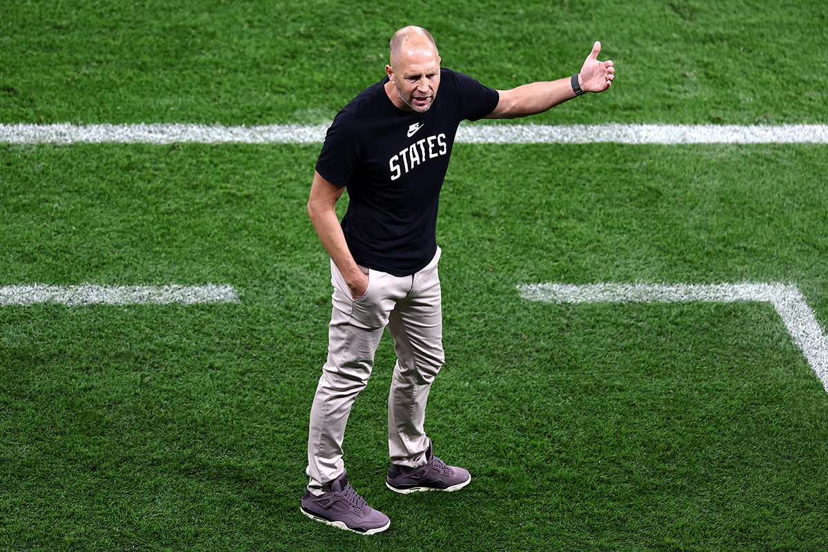Gregg Berhalter Wears Supreme Nike Air Max Shoes at World Cup - Sports  Illustrated FanNation Kicks News, Analysis and More