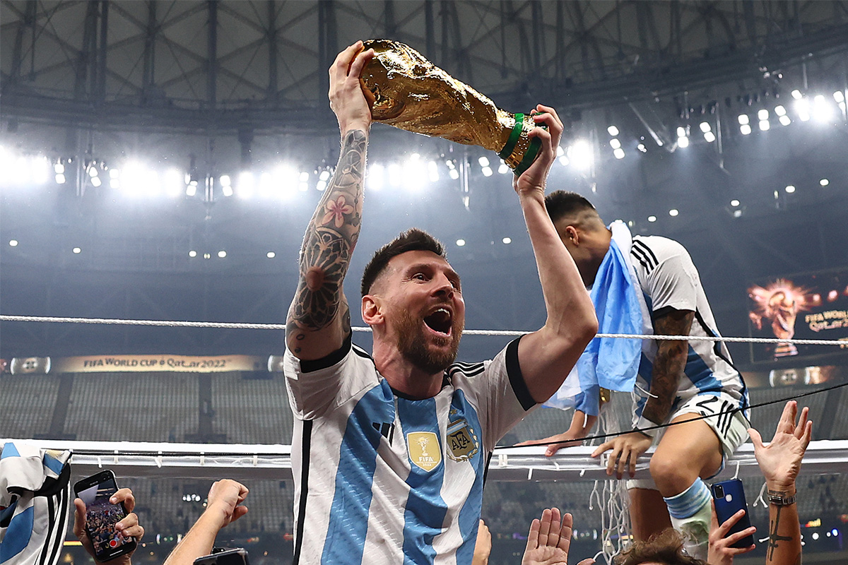 Lionel Messi's 2022 World Cup Jersey Booms on StockX