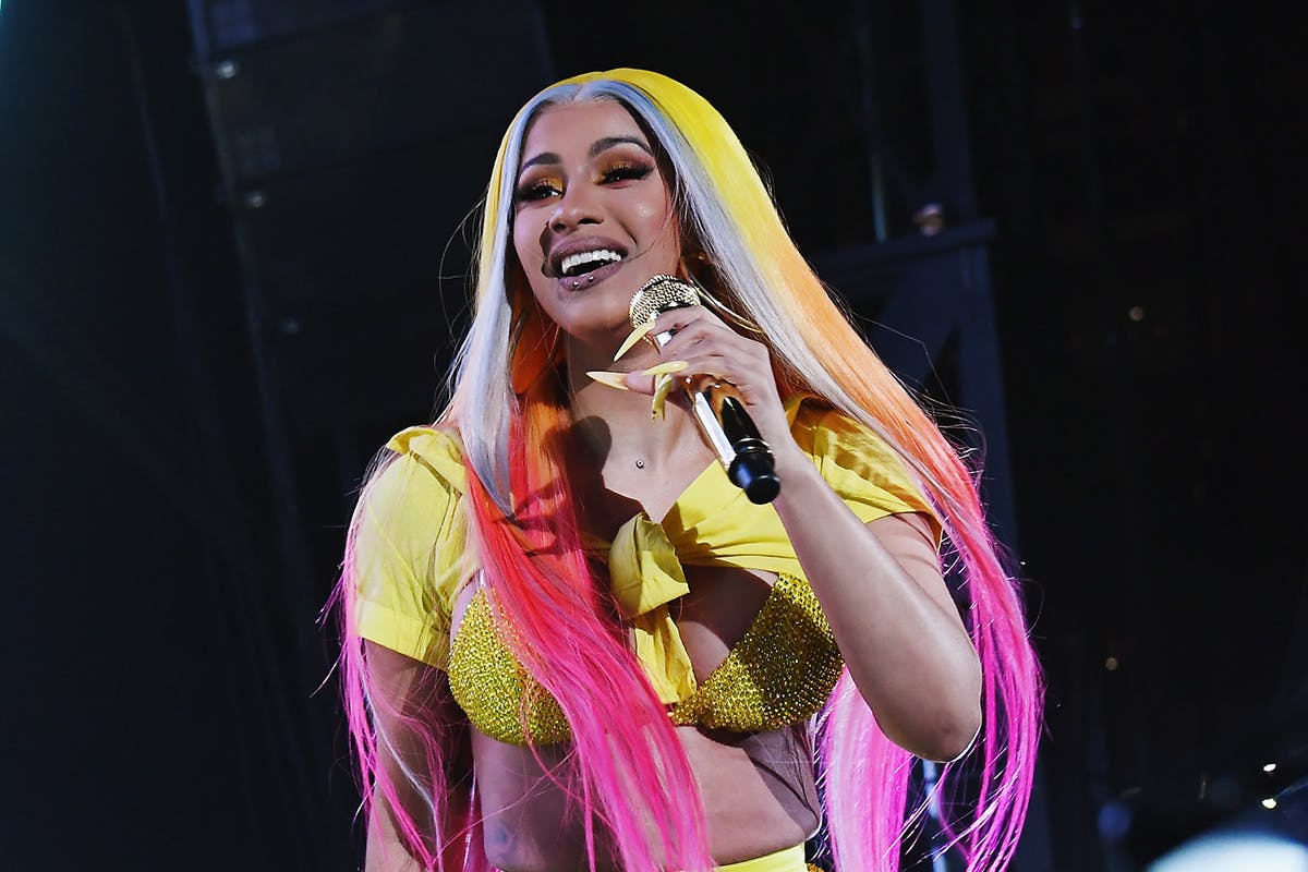 Cardi B performs at Summer Jam 2019