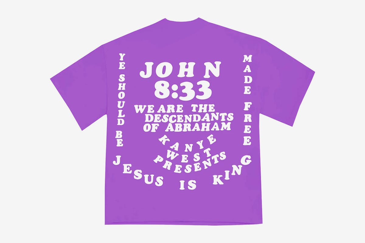 Kanye West Cactus Jack Flea Market Jesus Is King merch