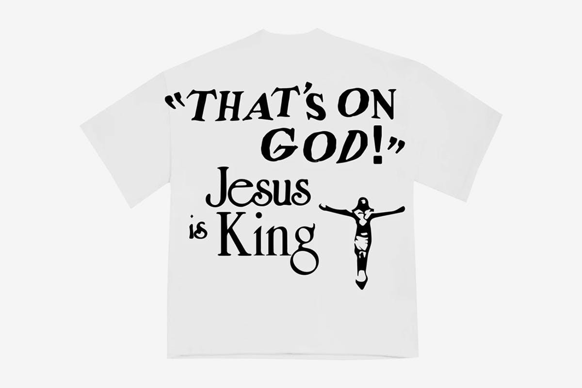 Kanye West Cactus Jack Flea Market Jesus Is King merch