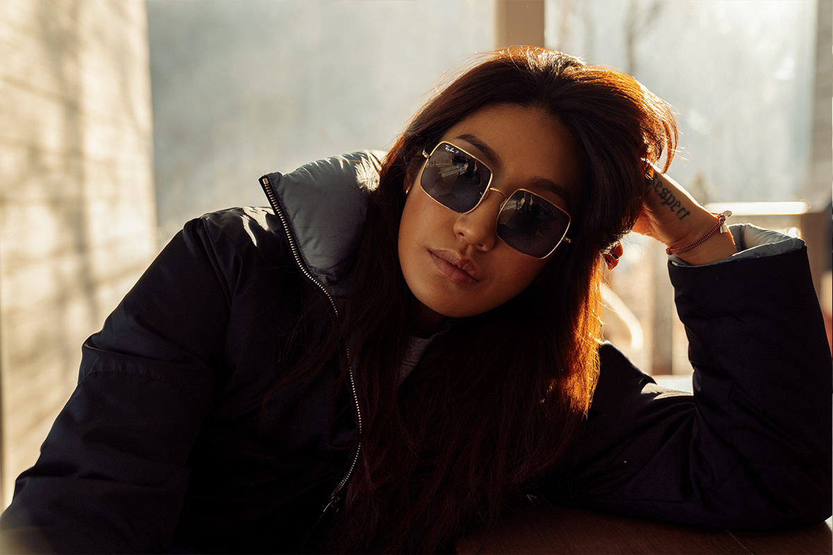 Behind the Scenes: Korean DJ Peggy Gou Models Ray-Ban - PAPER Magazine