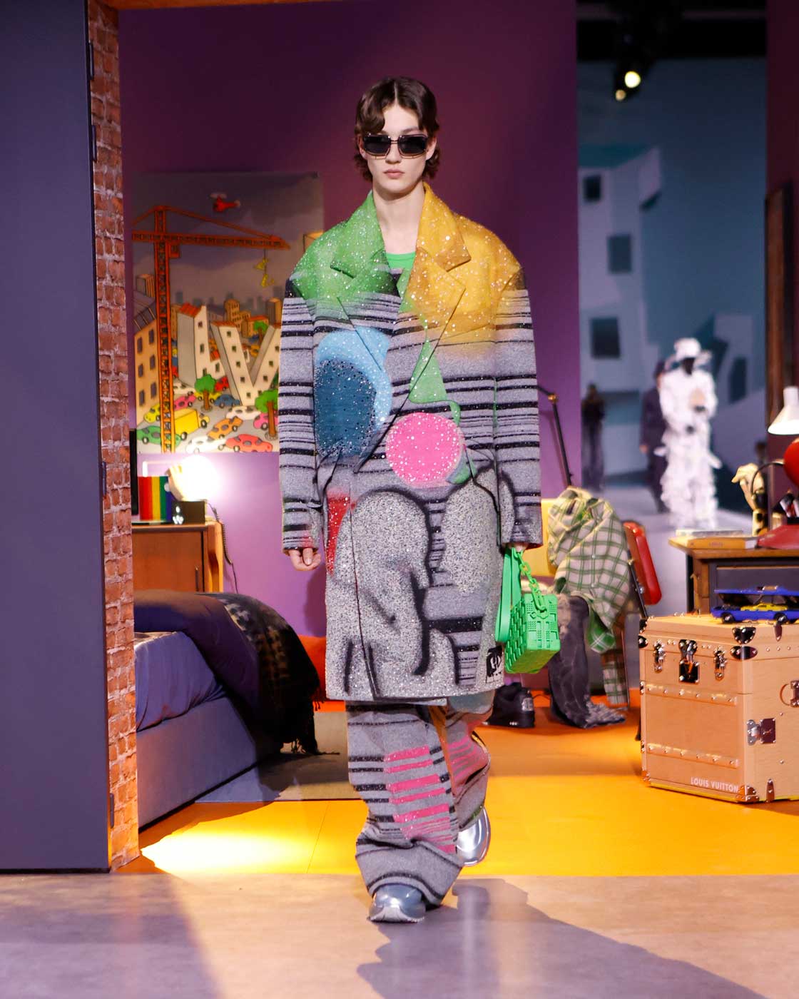 Louis Vuitton collabs with Colm Dillane for Fall/Winter Paris