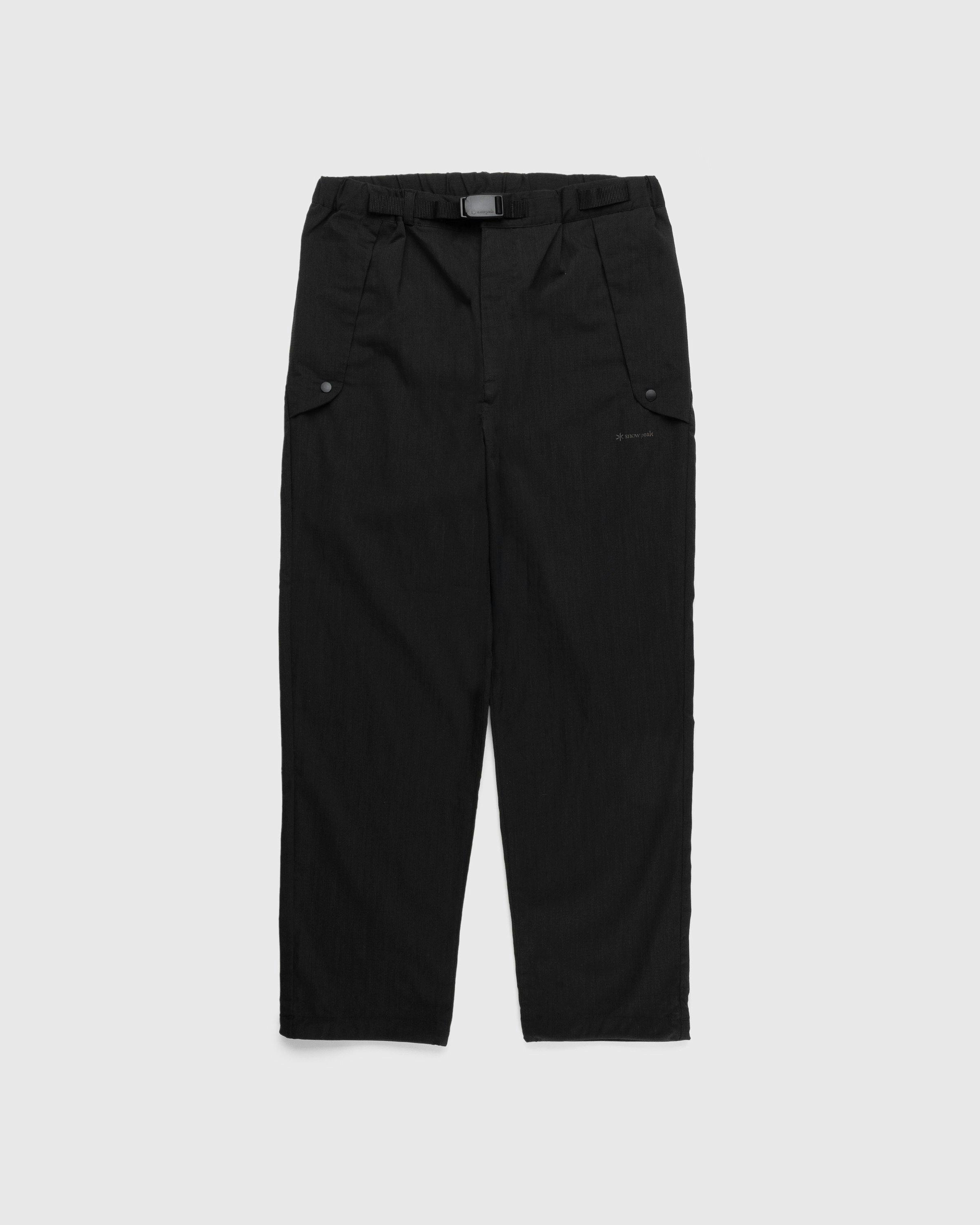 Snow Peak - Stretch FR Pants Black - Clothing - Black - Image 1