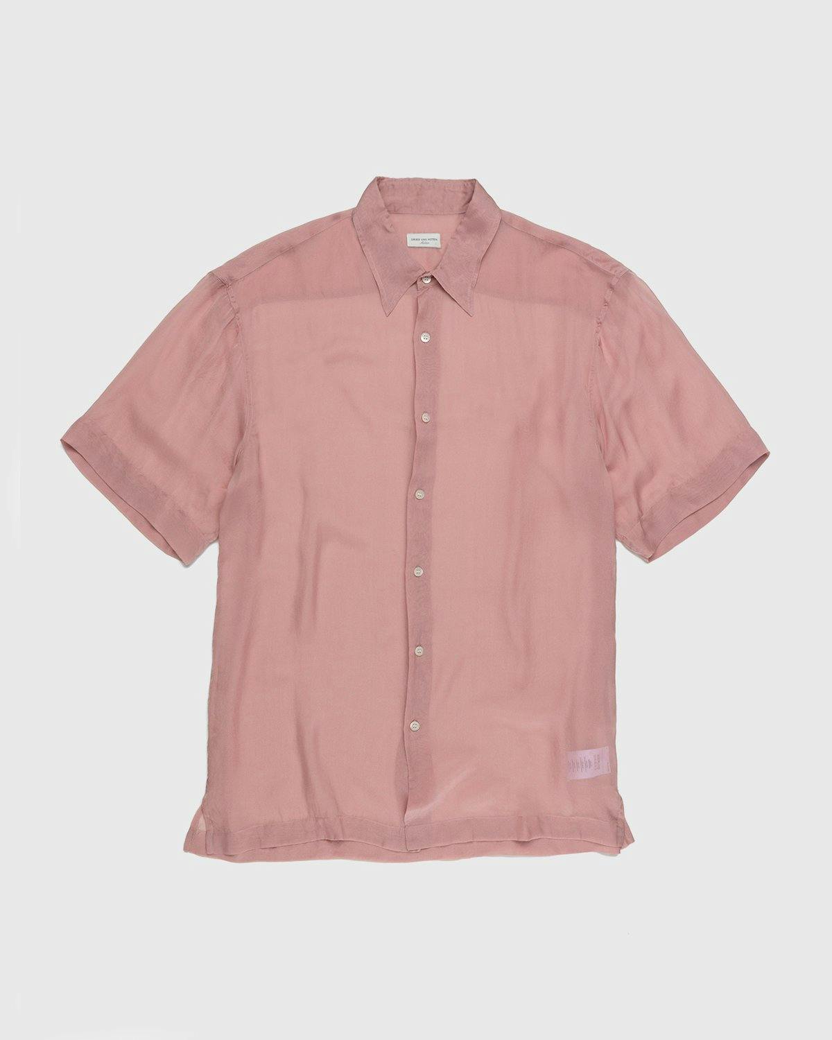 Dries van Noten - Cassidye Shirt Rose - Clothing - Pink - Image 1