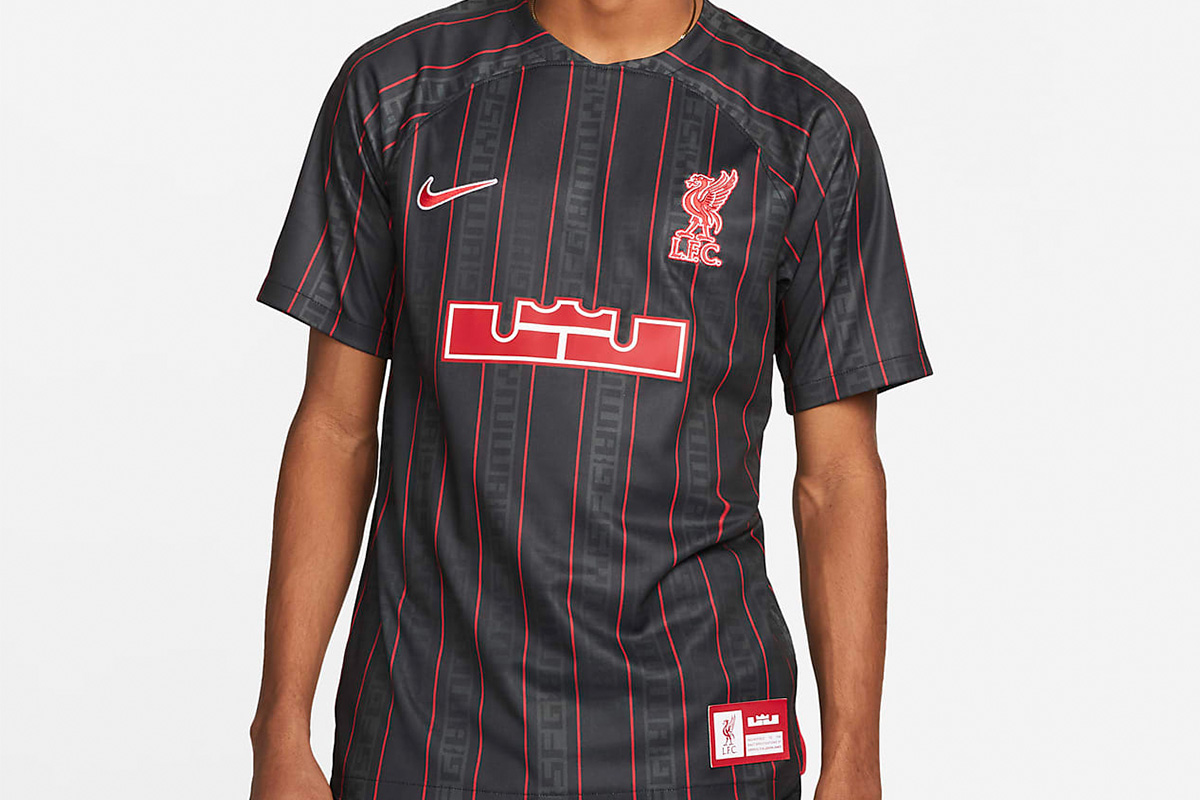 Nike Liverpool FC x LeBron James Jersey