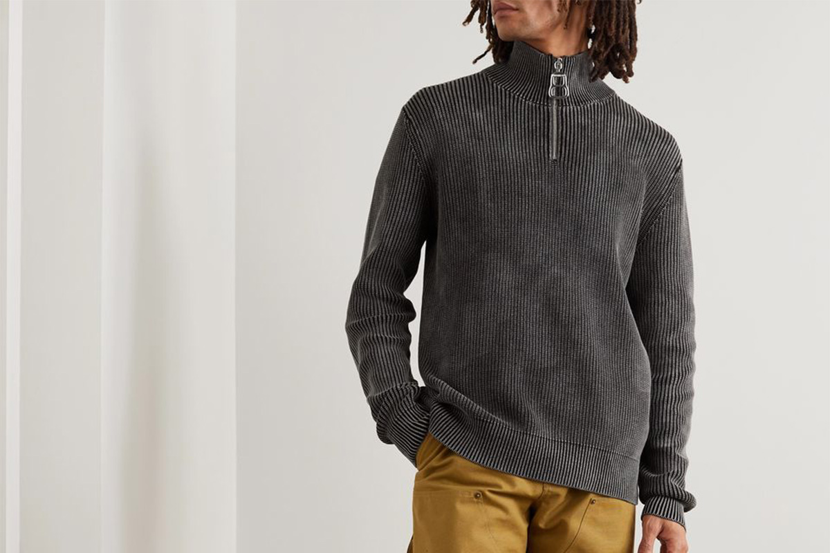 half-zip sweaters