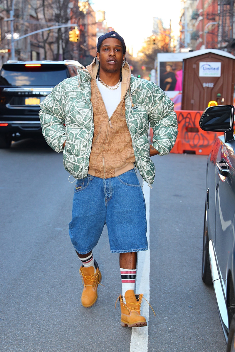 A$AP Rocky Hip Hop Menswear style