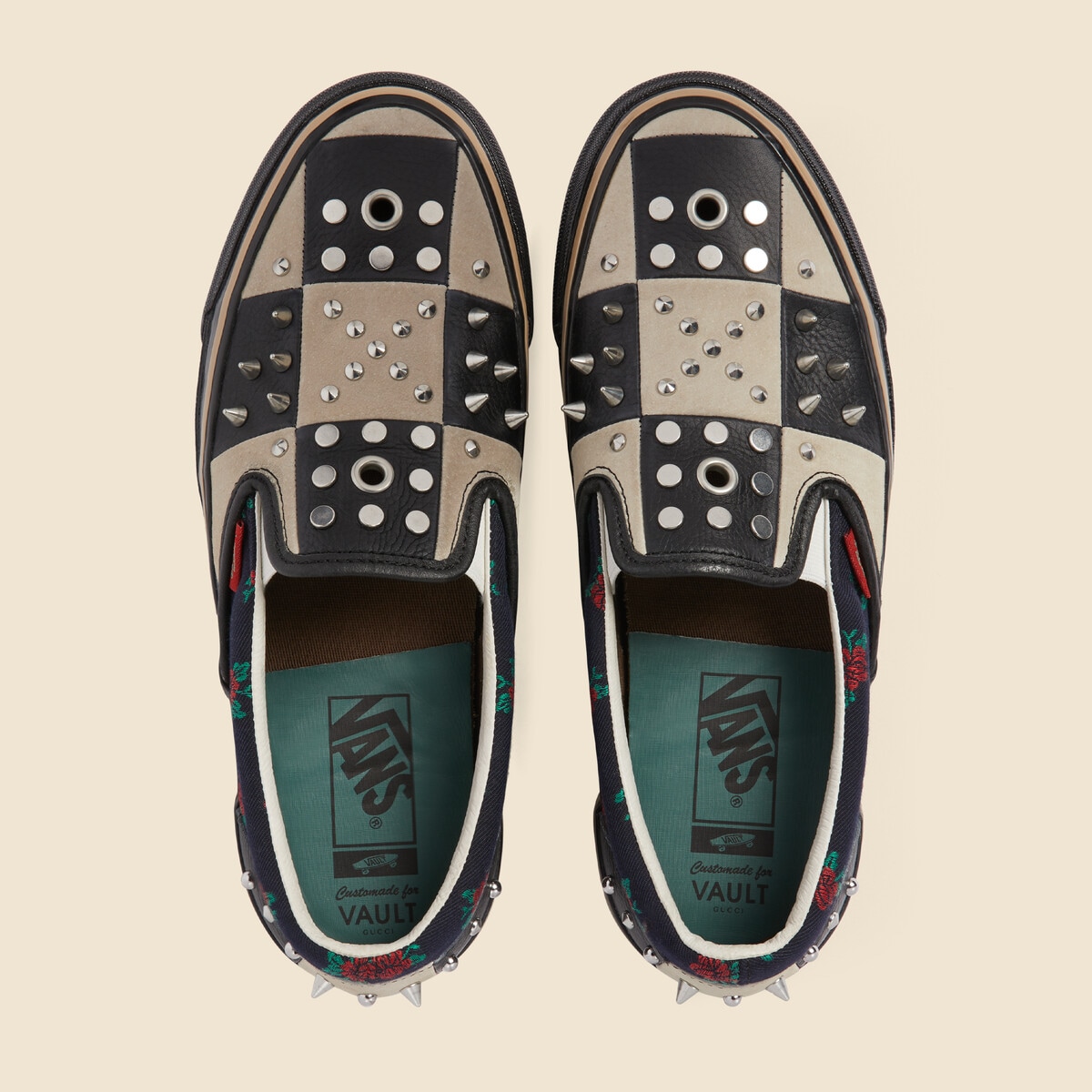 Gucci x Vans Now Has Unique Footwear Made With Metal Studs