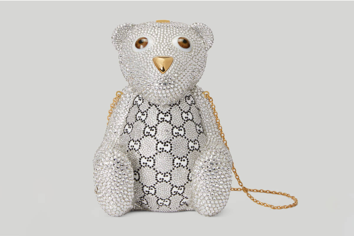 Gucci's $43K Teddy Bear Bag Isn't Plush, But It Is Posh