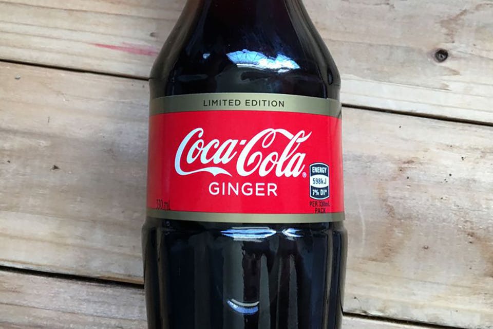 Coke Ginger coca cola