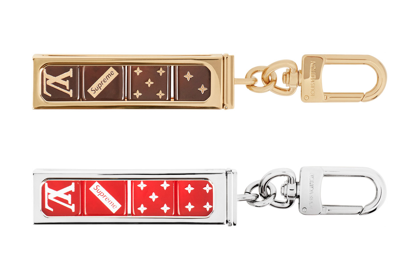 Louis Vuitton x Supreme Dice Keychain - Red Keychains, Accessories