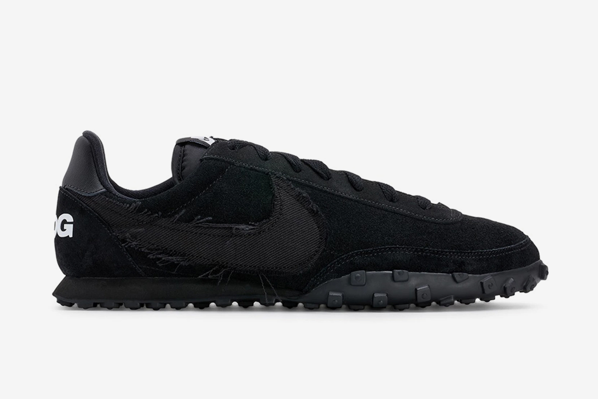 COMME des GARÇONS' Black Nike Waffle Racer Is Now Available