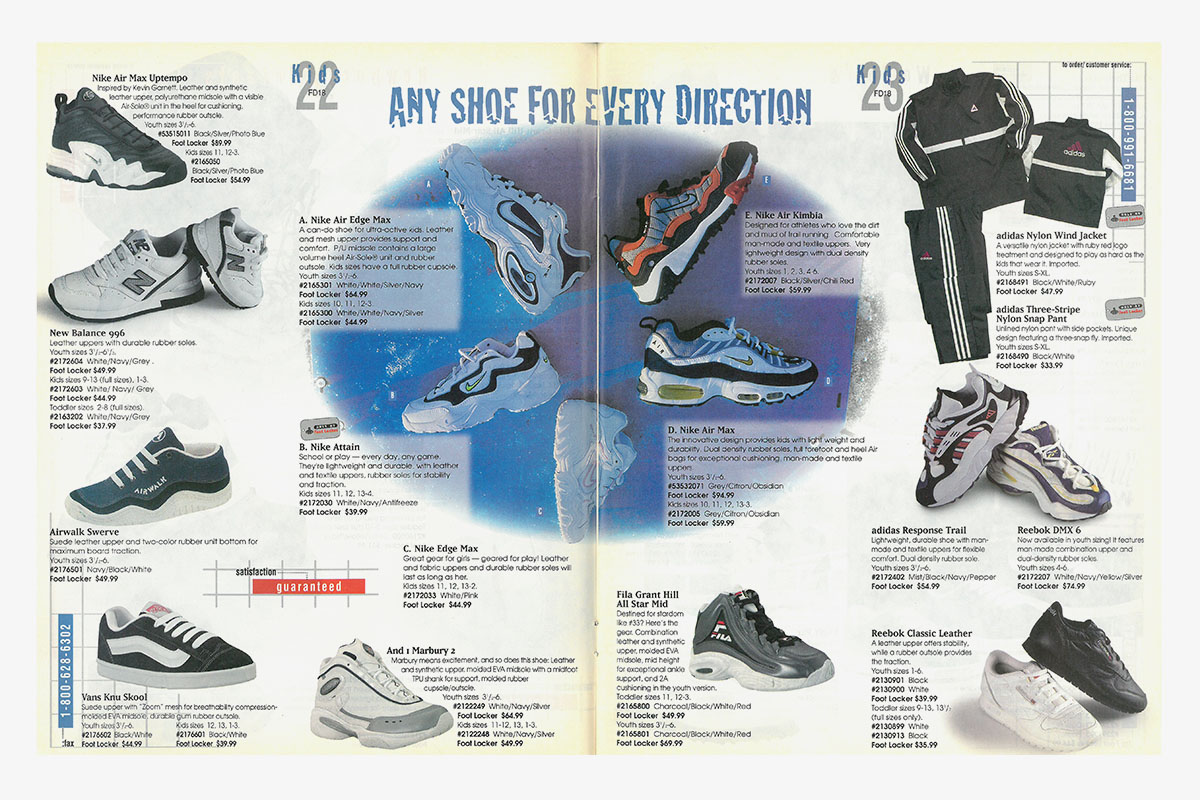 Nike X Supreme Air Max 98 Navy Sneakers - Black for Men