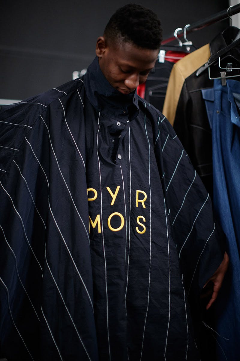 pyer moss fw18 fall winter 2018 new york fashion week nyfw