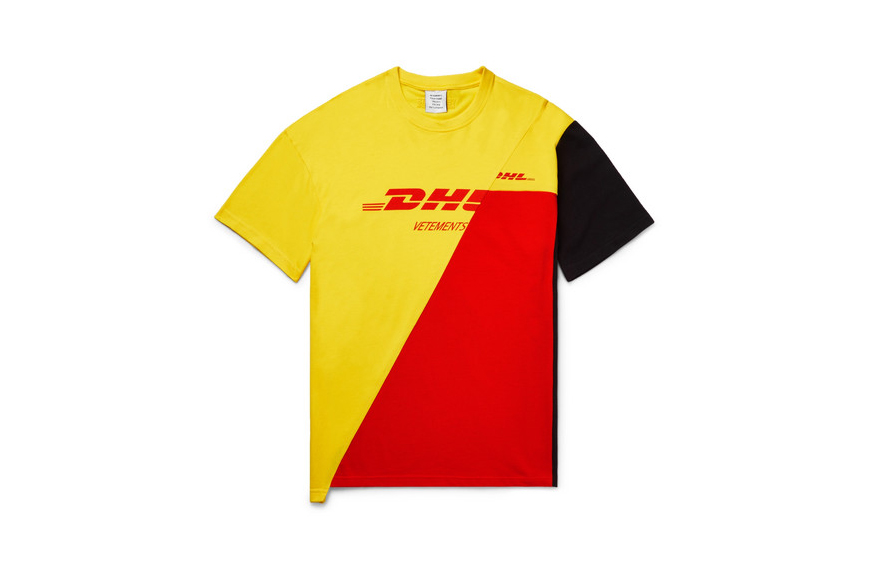 Vetements x DHL Just Popped Up on MR PORTER