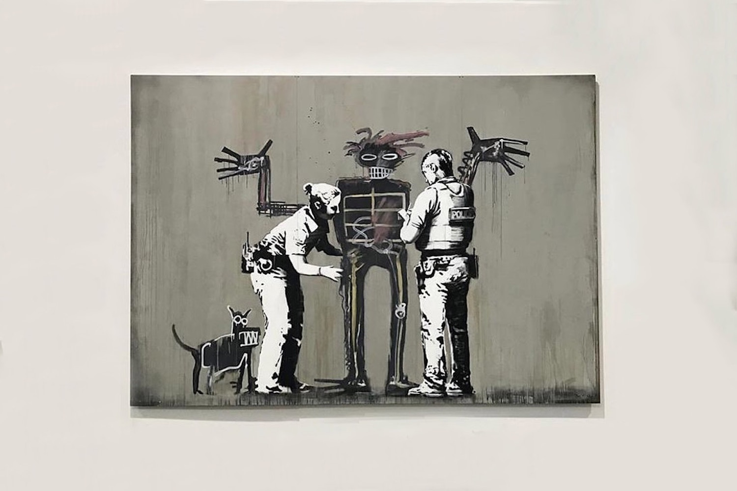Banksy Louis Vuitton Kid Canvas Print or Poster