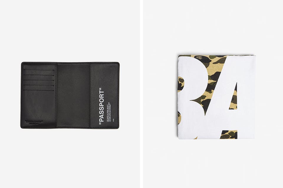 Best vacation accessories OFF-WHITE c/o Virgil Abloh aesop bape