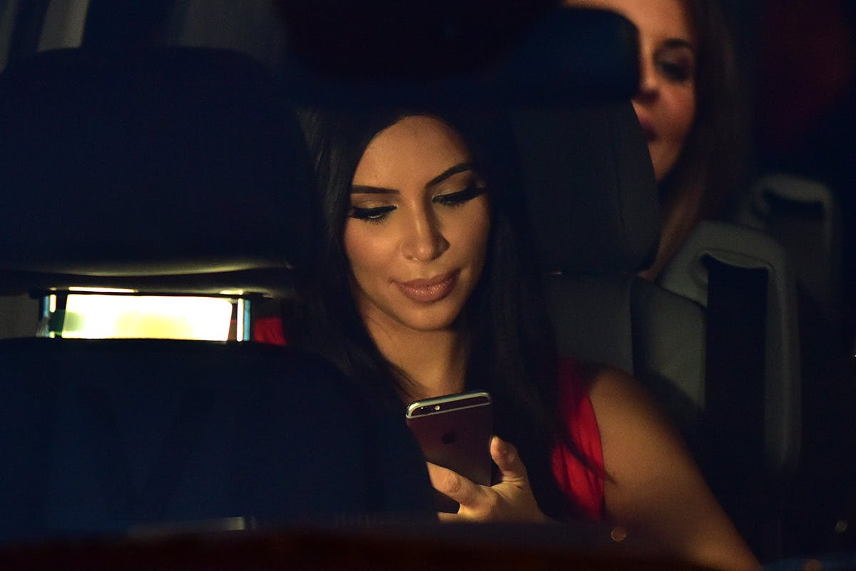 Kim Cell kanye west kim kardashian twitter