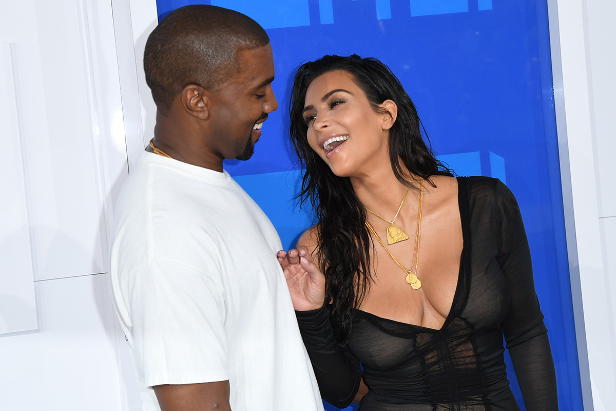 Kanye West Gives Kim Kardashian a Birkin Bag Painted by George