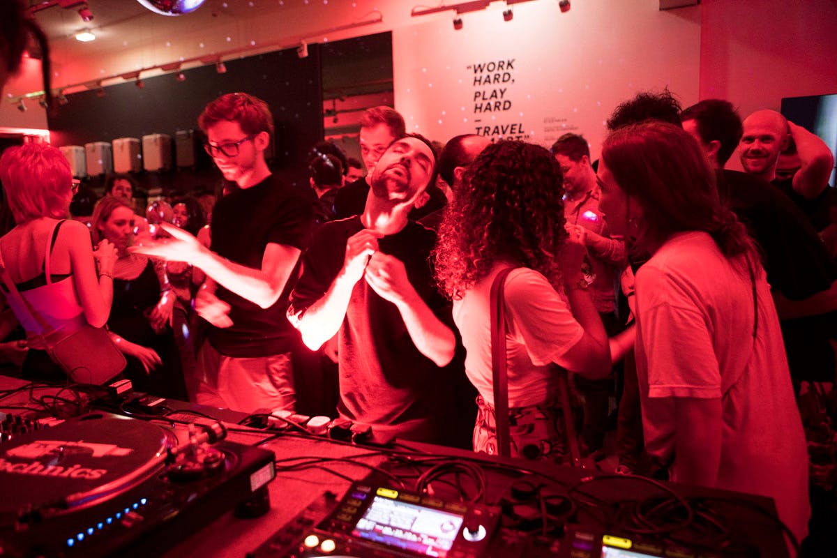 horizn studios london store party Seth Troxler