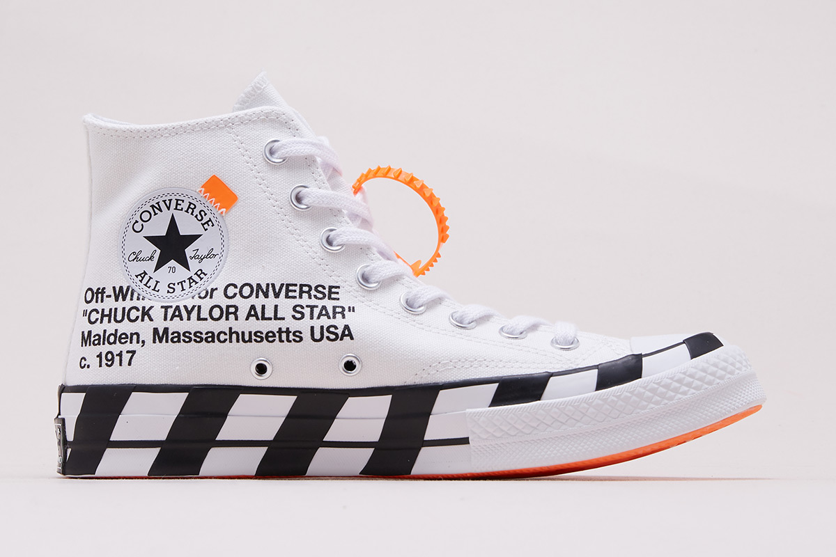 Converse X Off-White Chuck 70 High-Top Sneakers for Men