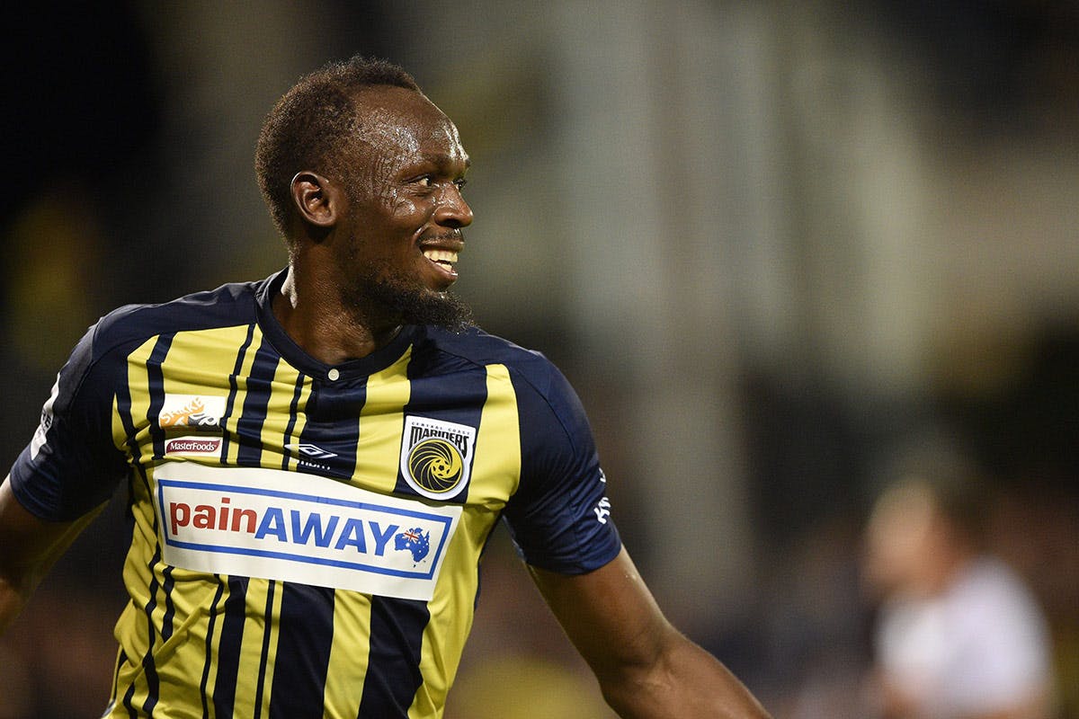 usain bolt scores 2 goals watch here A-League