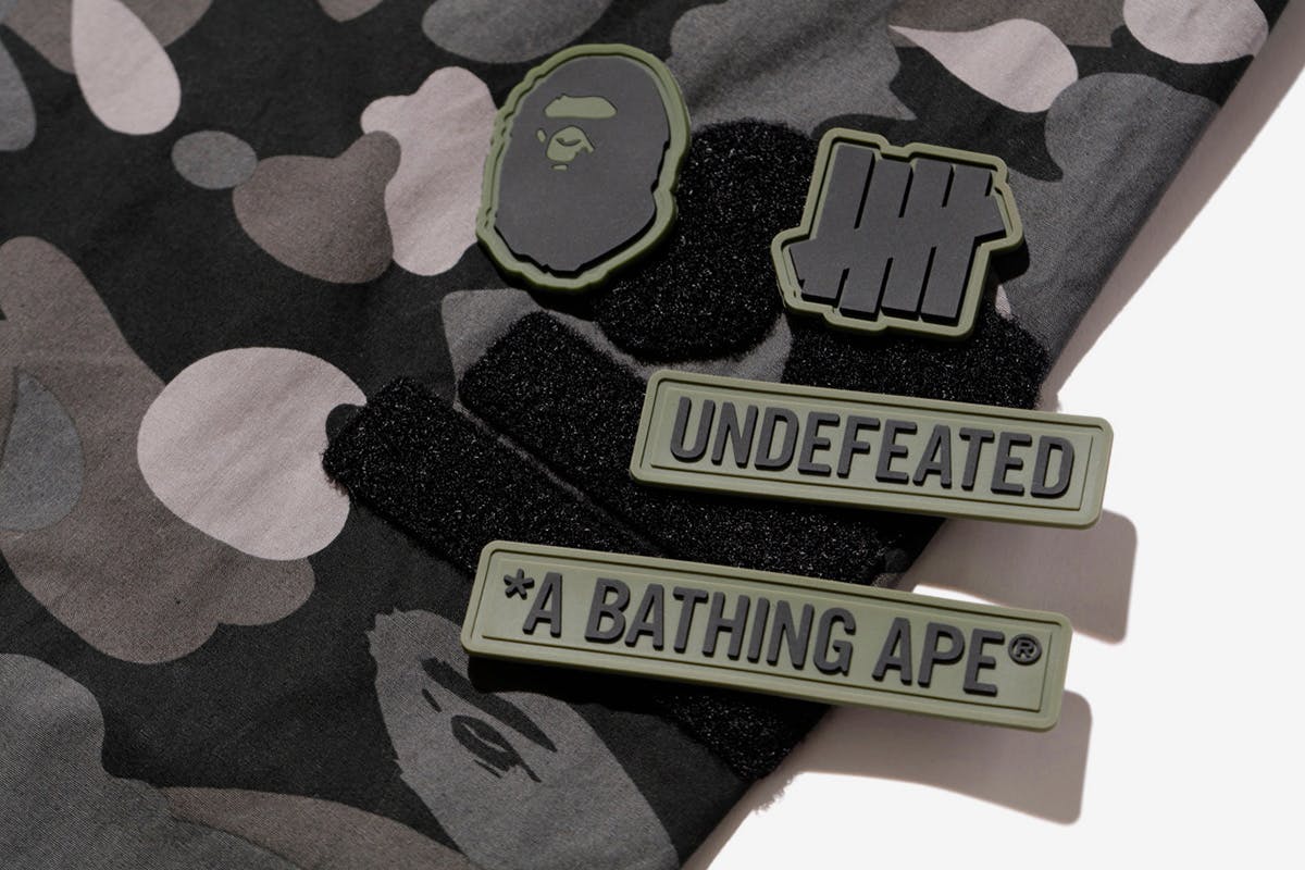 Bape on sale timberland undefeated