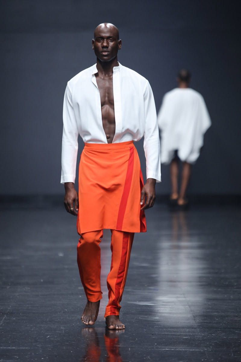 lagos fashion week Orange Culture Rich Mnisi Tokyo James