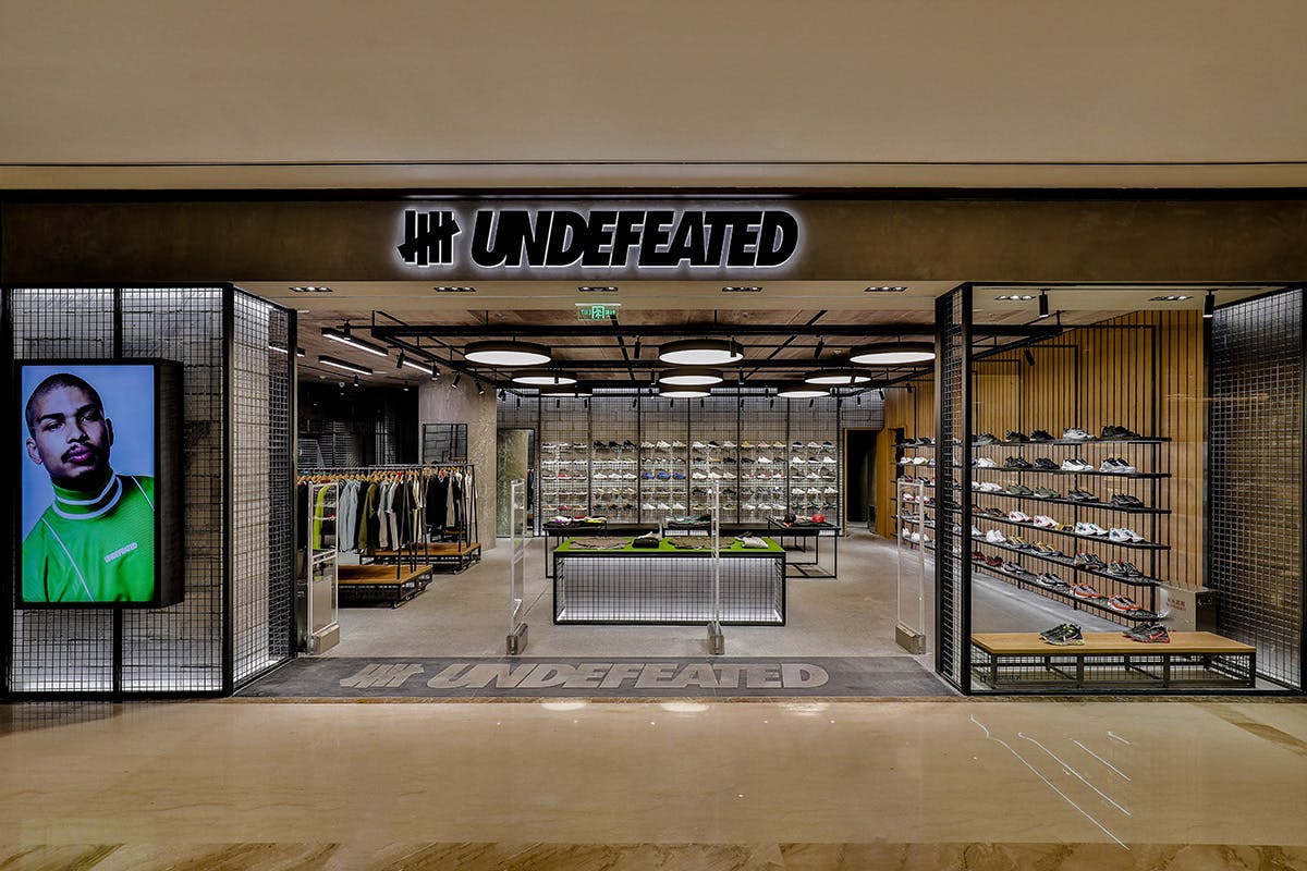 undefeated bape shanghai store BAPE x UNDEFEATED