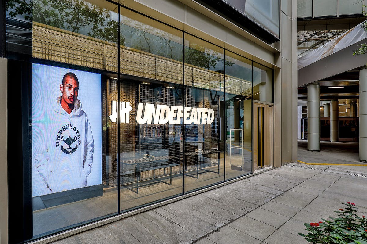 undefeated bape shanghai store BAPE x UNDEFEATED