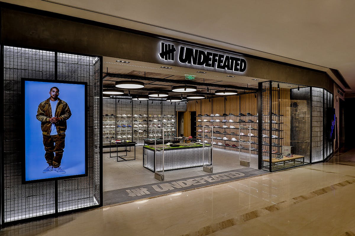 undefeated bape shanghai store BAPE x UNDEFEATED