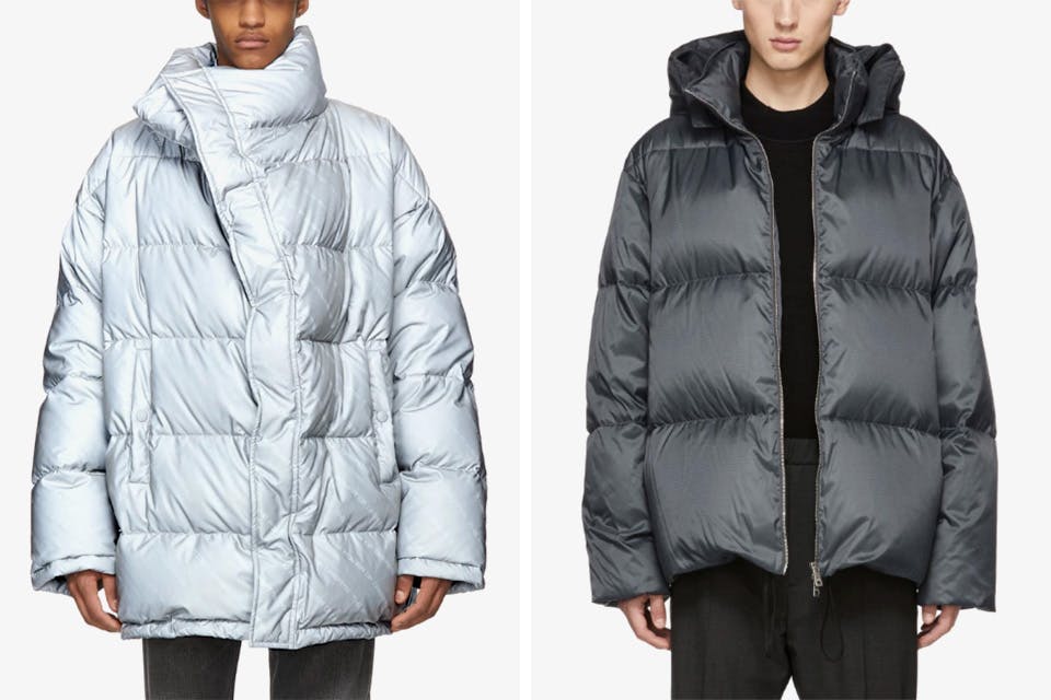 ssense down jackets main Fw18