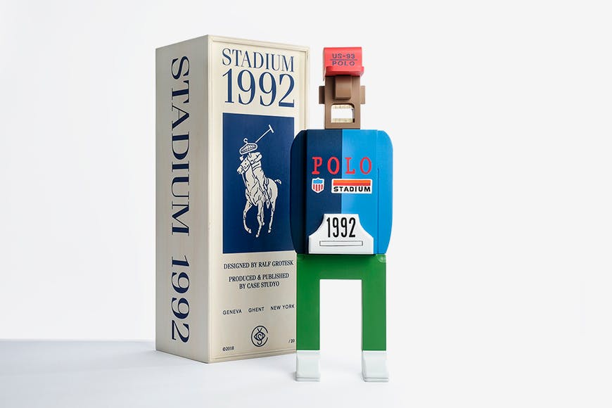 grotesk stadium 1992 wood sculpture case studyo polo