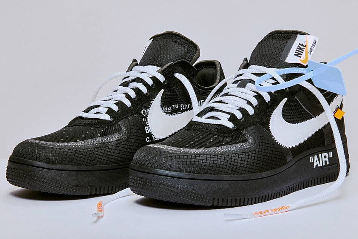 The Black Off-White x Nike Air Force 1 Is a Collaboration with MoMA