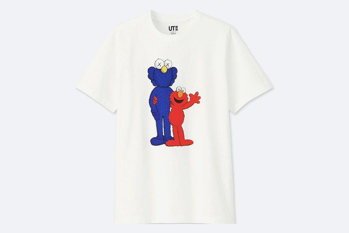 kaws uniqlo sesame street