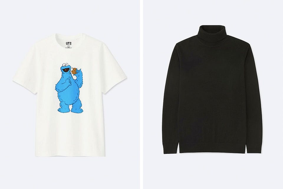 uniqlo clearance main KAWS sesame street