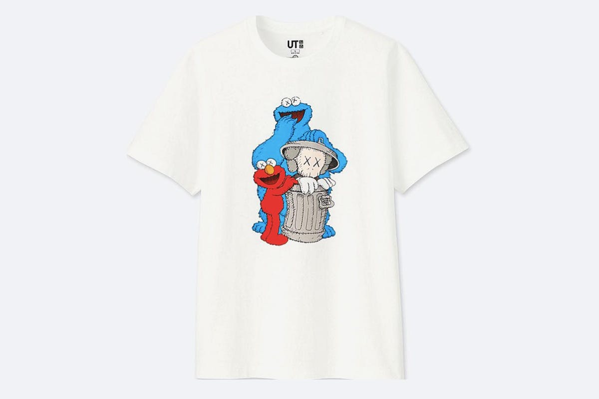 uniqlo kawws KAWS sesame street