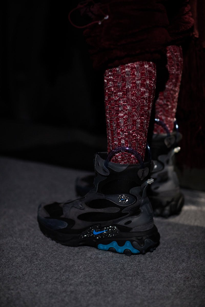 undercover nike pfw fw19 closer look Adidas Heron Preston OAMC