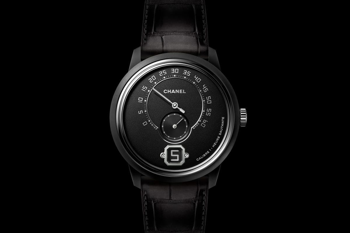 chanel monsieur black ceramic